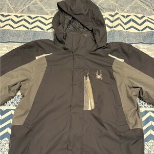 Spyder hooded snow jacket size small UNISEX ?